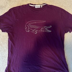 Vintage Lacoste Purple T-Shirt
